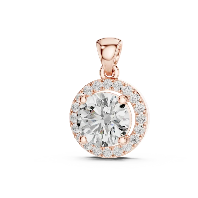 novafacet-aurielle-halo-diamond-solitaire-pendant-rose-gold-front