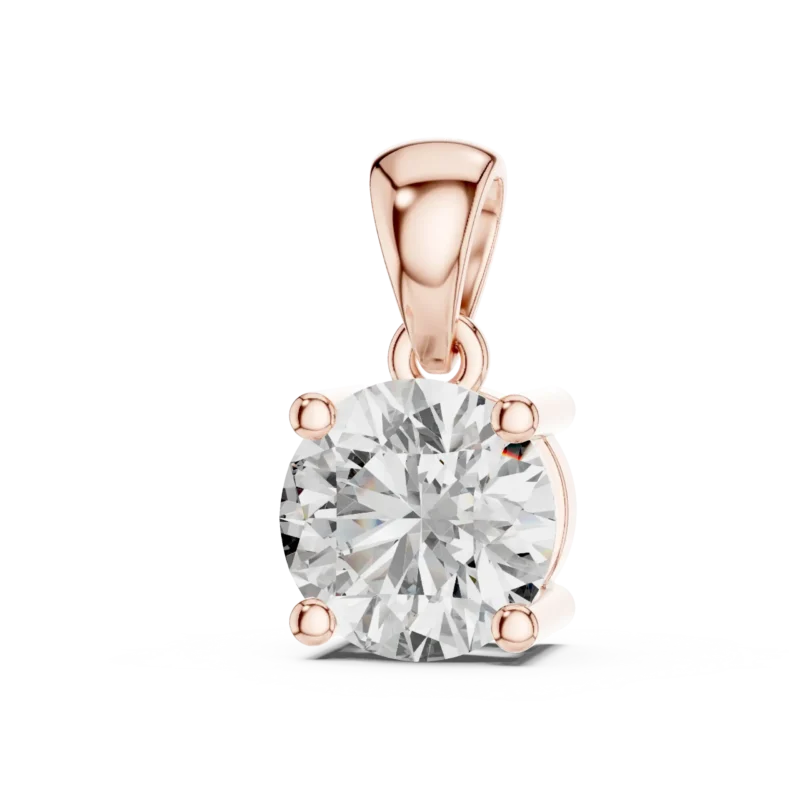 novafacet-celeste-round-diamond-solitaire-pendant-rose-gold-front