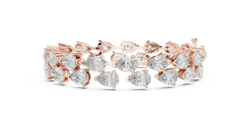 novafacet-celestia-cluster-diamond-bracelet-rose-gold-front