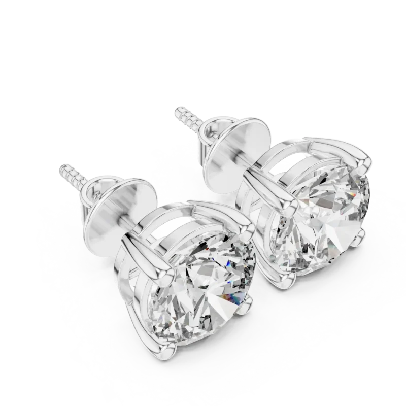 novafacet-classic-round-solitaire-diamond-stud-earrings-white-gold-side-angle
