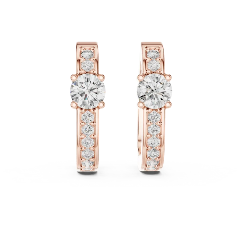 novafacet-elan-solitaire-diamond-hoop-earrings-rose-gold-front