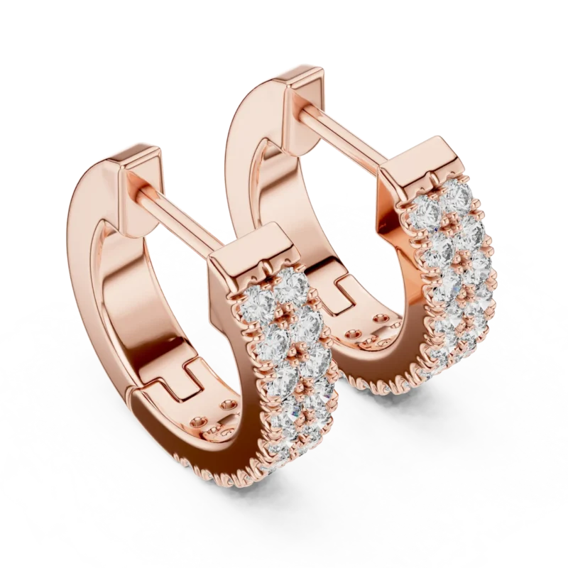 novafacet-imperial-pave-round-diamond-hoop-earrings-rose-gold-side-look