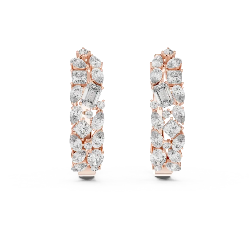novafacet-prism-royale-diamond-hoop-earrings-rose-gold-front