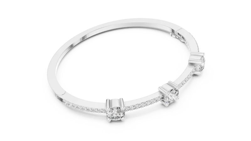 novafacet-three-solitaire-diamond-bangle-bracelet-white-gold-top
