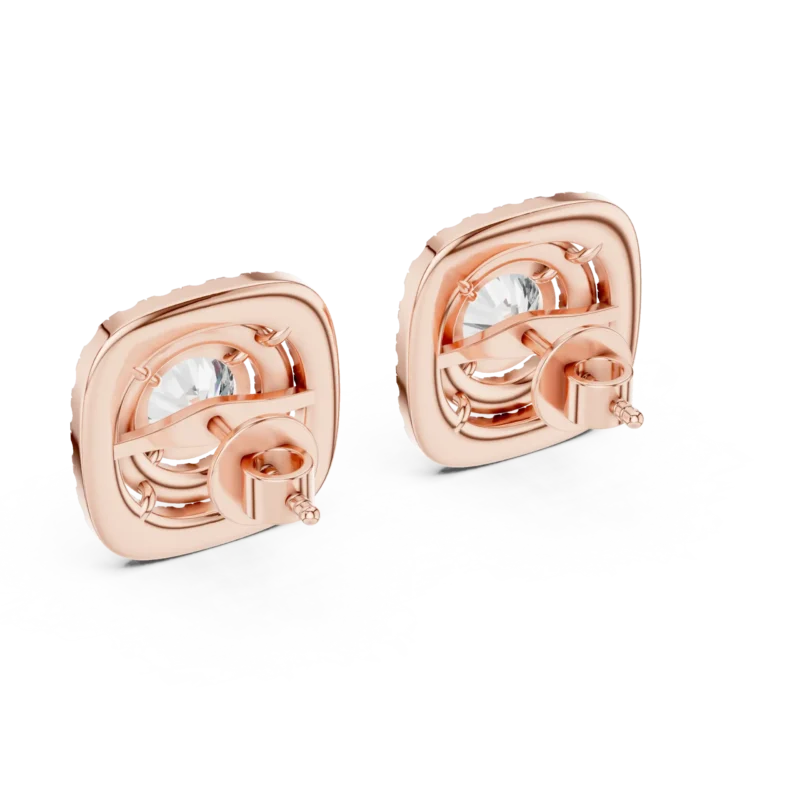 novafacet-triple-halo-round-diamond-stud-earrings-rose-gold-back