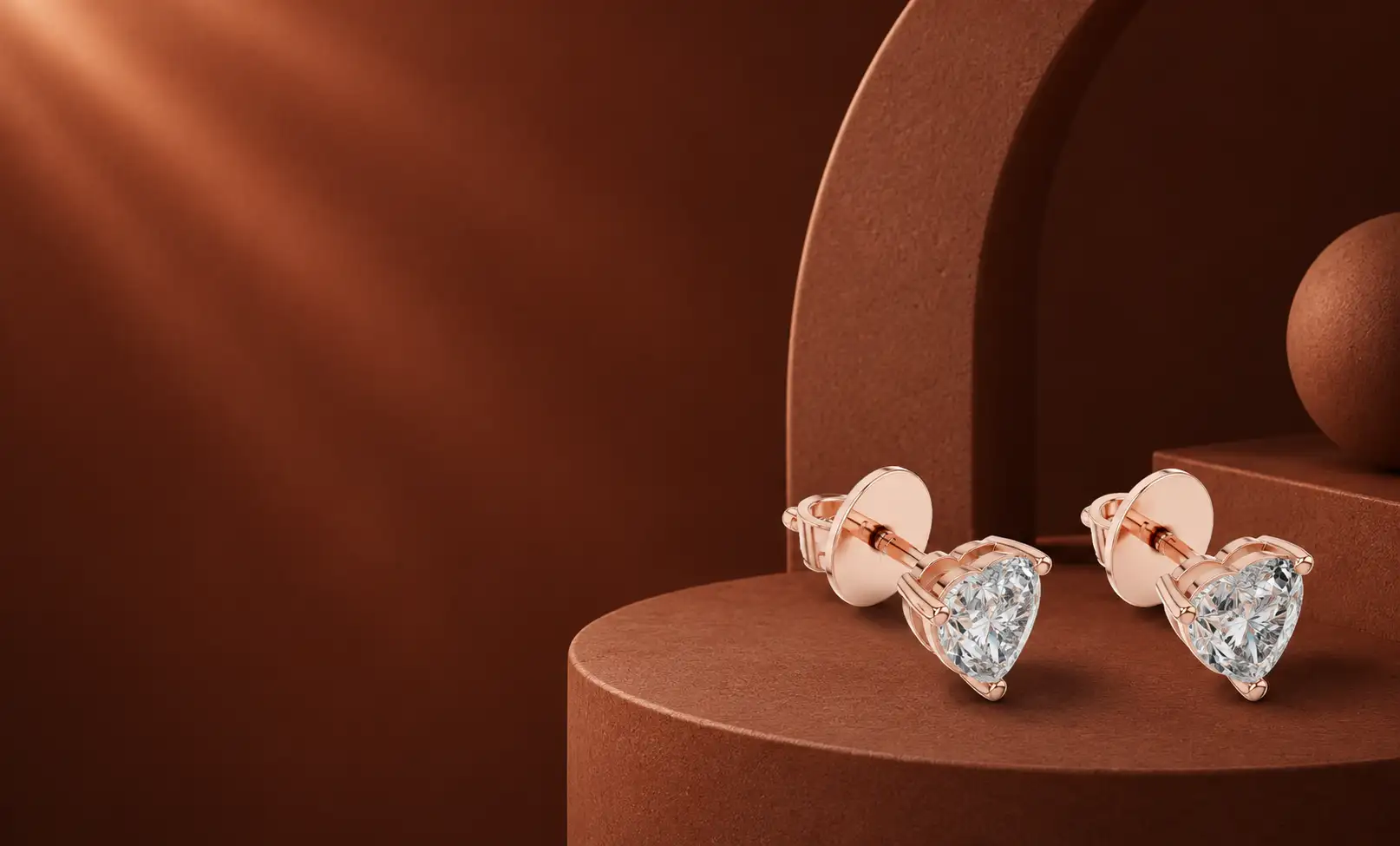 Diamond Stud Earrings